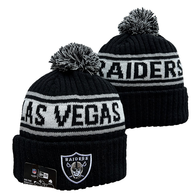 Las Vegas Raiders 2025 Knit Hats 004 Las Vegas Raiders 2025 Knit Hats 004